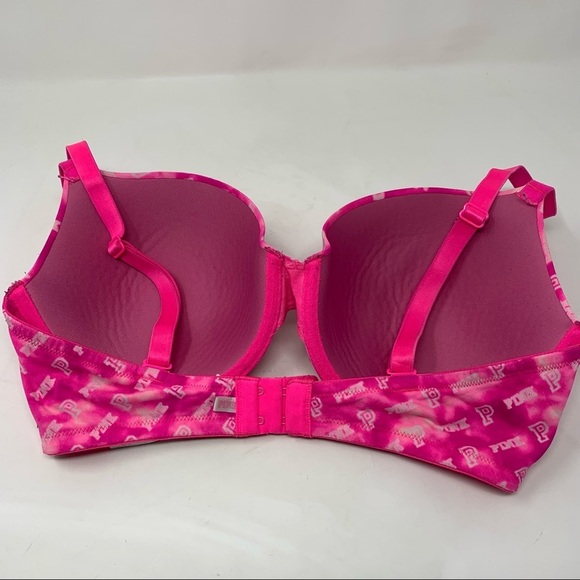 PINK Victoria’s Secret Wear Everywhere T-shirt Lightly Lined Bra - Picture 2 of 5